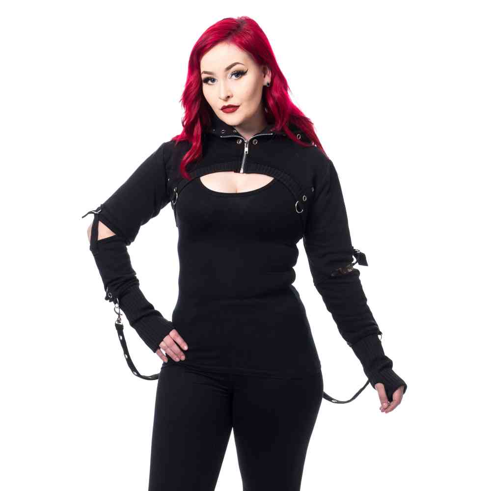Chemical Black - HOLLY Schulterjacke/bolero - Schwarz